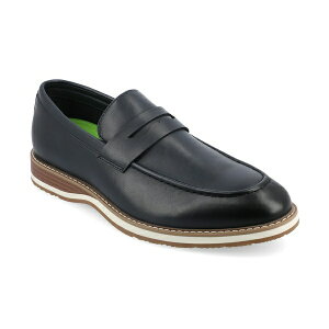 @Z Jpj[ Y Xb|E[t@[ V[Y Men's Kahlil Tru Comfort Foam Slip-On Penny Loafers Navy