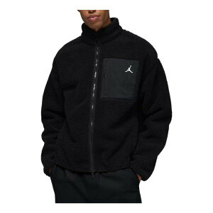 Air Jordan �W���[�_�� �����Y �X�j�[�J�[ �yAir Jordan Flight Mountainside Faux Fur Jacket 'Black White' HV0778-010�z �T�C�Y US_M_XL