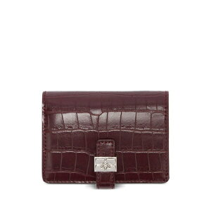 �K�j�[ ���f�B�[�X ���z �A�N�Z�T���[ Crocodile-effect wallet Red