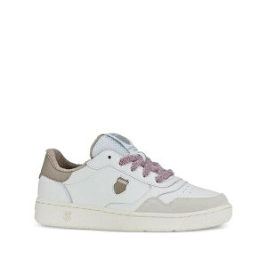 �P�[�X�C�X ���f�B�[�X �X�j�[�J�[ �V���[�Y Lace-up suede-panelled sneakers White