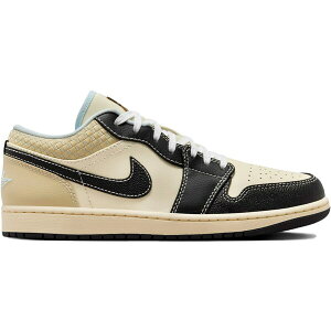 Jordan �W���[�_�� �����Y �X�j�[�J�[ �yJordan 1 Low SE Coconut Milk Black Muslin�z �T�C�Y US_M_15 Coconut Milk/Black Muslin/Team Gold/Glacier Blue