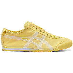 ASICS �A�V�b�N�X �����Y �X�j�[�J�[ �yOnitsuka Tiger Mexico 66 Slip-On Yellow Cream�z �T�C�Y US_5(23.0cm) Yellow/Cream