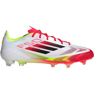 adidas �A�f�B�_�X �����Y �X�j�[�J�[ �yadidas F50 Elite FG Solar Pack�z �T�C�Y US_6.5(24.5cm) Cloud White/Core Black/Solar Yellow