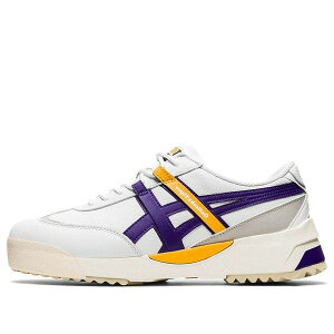 Onitsuka Tiger �I�j�c�J�^�C�K�[ �����Y �X�j�[�J�[ �yOnitsuka Tiger Delegation EX 'White Purple' 1183A559-103�z �T�C�Y US_5(23.0cm)