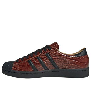 adidas �A�f�B�_�X �����Y �X�j�[�J�[ �yadidas Superstar Vintage 'Brown Croc' JQ3258�z �T�C�Y US_8.5(26.5cm)