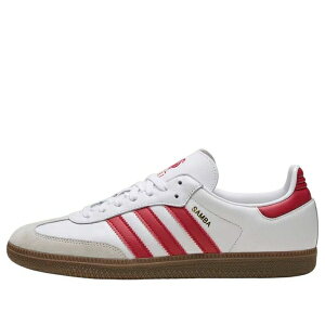 adidas �A�f�B�_�X �����Y �X�j�[�J�[ �T���o �yadidas x Liverpool FC Samba 'White Strawberry Red Gum' JQ4041�z �T�C�Y US_6.5(24.5cm)