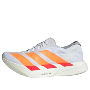 adidas �A�f�B�_�X �����Y �X�j�[�J�[ �yadidas Adizero Adios Pro 4 'White Lucid Orange' JR7088�z �T�C�Y US_9.5(27.5cm)