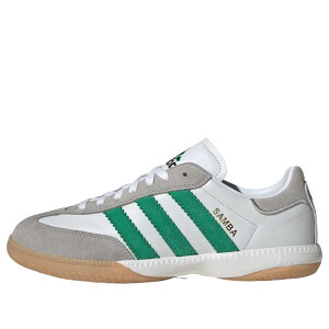 adidas �A�f�B�_�X �����Y �X�j�[�J�[ �T���o �yadidas Samba MN 'White Green' ID3922�z �T�C�Y US_M_13