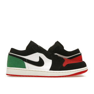 Jordan �W���[�_�� �����Y �X�j�[�J�[ �yJordan 1 Low Quai 54 (2023)�z �T�C�Y US_M_4.5 White/Black-University Red-Classic Green-Sail
