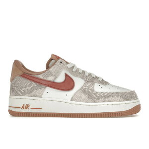 Nike �i�C�L �����Y �X�j�[�J�[ �yNike Air Force 1 Low Canyon Rust Snakeskin�z �T�C�Y US_12.5(30.5cm) Summit White/Canyon Rust-Sail