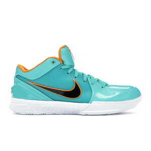 Nike �i�C�L �����Y �X�j�[�J�[ �yNike Kobe 4 Protro Undefeated San Antonio Spurs�z �T�C�Y US_10.5(28.5cm) Hyper Teal/Mango-White
