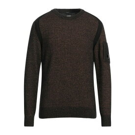 【送料無料】 シーピーカンパニー メンズ ニット&セーター アウター Sweaters Brown