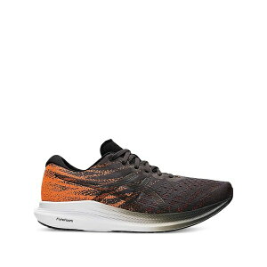 �A�V�b�N�X �����Y �X�j�[�J�[ �V���[�Y Evoride 3 obsidian grey/shocking orange/black sneakers Brown