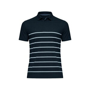�|�[���A���h�V���[�N �����Y �|���V���c �g�b�v�X Striped pattern polo shirt Blue