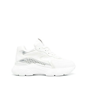 �z�[�K�� ���f�B�[�X �X�j�[�J�[ �V���[�Y Hyperactive lace-up sneakers White