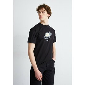 ハフ メンズ Tシャツ トップス MANS BEST FRIEND TEE - Print T-shirt - black