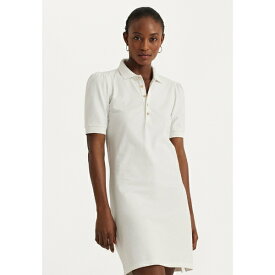 ラルフローレン レディース ワンピース トップス CHACE SHORT SLEEVE CASUAL DRESS - Day dress - white