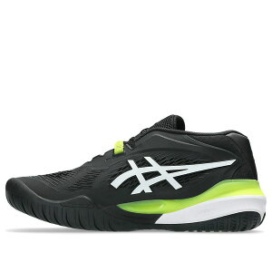 ASICS �A�V�b�N�X �����Y �X�j�[�J�[ �yASICS Gel-Resolution X 'Black Lime' 1041A481-002�z �T�C�Y US_6.5(24.5cm)