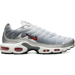 Nike �i�C�L ���f�B�[�X �X�j�[�J�[ �yNike Air Max Plus Metallic Silver University Red (Women's)�z �T�C�Y US_7(24.0cm) Metallic Silver/Cool Grey/Wolf Grey/University Red