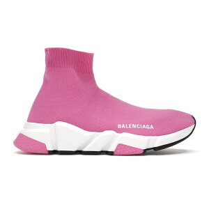 Balenciaga oVAK fB[X Xj[J[ yBalenciaga Speed Trainers Mid Pink White (Women's)z TCY US_W_11 Pink