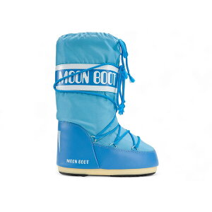 Moon Boot ���[���u�[�c ���f�B�[�X �X�j�[�J�[ �yMoon Boot Icon Nylon Alaskan Blue (Women's)�z �T�C�Y US_W_35/38 Alaskan Blue