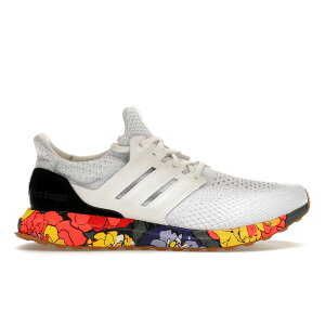 adidas �A�f�B�_�X ���f�B�[�X �X�j�[�J�[ �yadidas Ultra Boost 5.0 DNA White Floral Midsole (Women's)�z �T�C�Y US_8(25.0cm) Core White/Core White/Light Purple