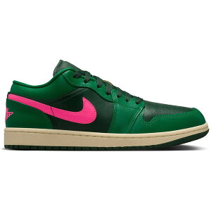 Jordan �W���[�_�� ���f�B�[�X �X�j�[�J�[ �yJordan 1 Low Watermelon (Women's)�z �T�C�Y US_W_10 Malachite/Fir/Pink Blast/Coconut Milk