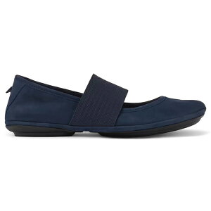 Camper �J���y�[�� ���f�B�[�X �X�j�[�J�[ �yCamper Right Ballerina Mary Jane Navy Nubuck (Women's)�z �T�C�Y EU_38(24cm) Navy