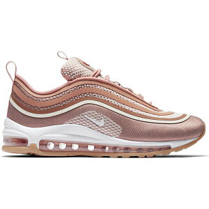 Nike �i�C�L ���f�B�[�X �X�j�[�J�[ �yNike Air Max 97 Ultra 17 Metallic Rose Gold (Women's)�z �T�C�Y US_6.5(23.5cm) Metallic Rose Gold/Gum Light Brown