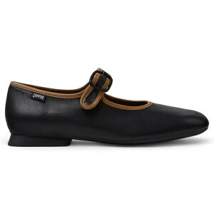 Camper Jy[ fB[X Xj[J[ yCamper Twins Ballerina Mary Jane Flat Black Beige Blue (Women's)z TCY EU_40(25.5cm) Black