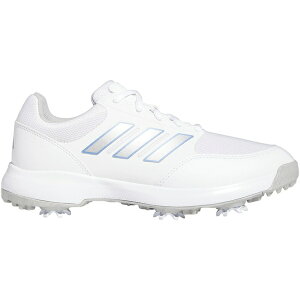 adidas �A�f�B�_�X ���f�B�[�X �X�j�[�J�[ �yadidas Tech Response 3.0 Golf Cloud White Silver Metallic Blue Fusion (Women's)�z �T�C�Y US_7.5(24.5cm) Cloud White/Silver Metallic/Blue Fusion