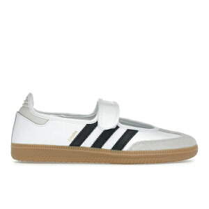 adidas �A�f�B�_�X ���f�B�[�X �X�j�[�J�[ �yadidas Samba Jane White Black Gum (Women's)�z �T�C�Y US_8.5(25.5cm) Footwear White/Alumina/Core Black
