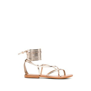 �R�[�����u���[ ���f�B�[�X �T���_�� �V���[�Y Wrap-up sandals Gold