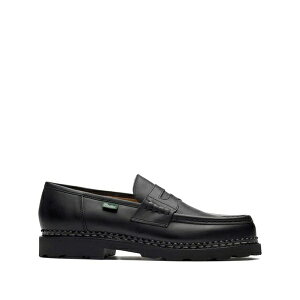 �p���u�[�c �����Y �X���b�|���E���[�t�@�[ �V���[�Y Reims leather loafers Black