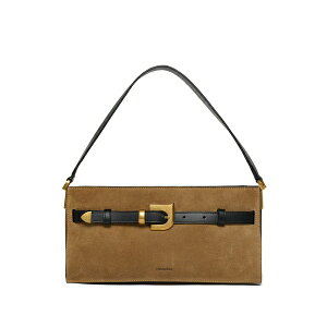�i�k�[�V���J ���f�B�[�X �V�����_�[�o�b�O �o�b�O Mini harmonica buckle-detail leather shoulder Neutrals