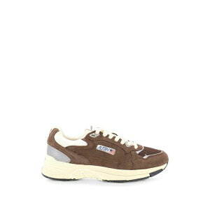 �I�[�g���[ �����Y �X�j�[�J�[ �V���[�Y Hyperway low mesh-panel sneakers Brown