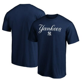 ファナティクス メンズ Tシャツ トップス New York Yankees Fanatics Branded Series Sweep TShirt Navy