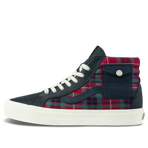 Vans �o���Y �����Y �X�j�[�J�[ �yVans Baracuta x SK8-HI Pocket Vault LX 'Tartan Plaid' VN0A4UWX25I�z �T�C�Y US_6.5(24.5cm)