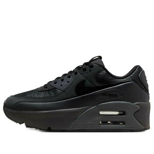 Nike �i�C�L ���f�B�[�X �X�j�[�J�[ �y(WMNS) Nike Air Max 90 LV8 'Off Noir Dark Smoke Grey' HF9415-001�z �T�C�Y US_6(23.0cm)