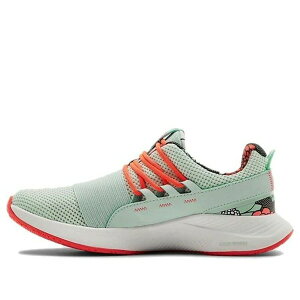 Under Armour �A���_�[�A�[�}�[ ���f�B�[�X �X�j�[�J�[ �y(WMNS) Under Armour Charged Breathe FN Print Blue/Orange 3023483-400�z �T�C�Y US_5(22.0cm)