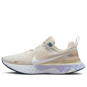 Nike �i�C�L ���f�B�[�X �X�j�[�J�[ �y(WMNS) Nike React Infinity Run Flyknit 3 'Oat' DZ3016-101�z �T�C�Y US_7(24.0cm)