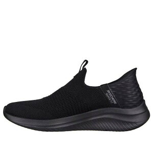 Skechers �X�P�b�`���[�Y ���f�B�[�X �X�j�[�J�[ �y(WMNS) Skechers Ultra Flex 3.0 'Cozy Streak - Pure Black' 149708-BBK�z �T�C�Y US_5(22.0cm)