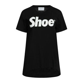 シュー レディース Tシャツ トップス T-shirts Black