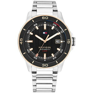 g~[ qtBK[ Y rv ANZT[ Men's Quartz Silver Tone Stainless Steel Bracelet Watch, 43mm Silver