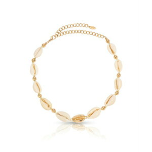 GeBJ fB[X lbNXE`[J[Ey_ggbv ANZT[ Out to Sea Cowrie Shell Choker Necklace Gold