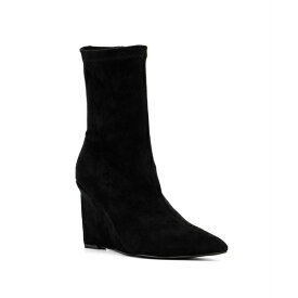 ニューヨーク アンド カンパニー レディース ブーツ シューズ Women's Odette Wedge Boot Black