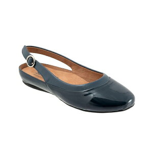 �\�t�g�E�H�[�N ���f�B�[�X �T���_�� �V���[�Y Sheffield Slingback Navy patent