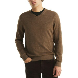 �i�E�e�B�J �����Y �j�b�g&�Z�[�^�[ �A�E�^�[ Men's Navtech Performance Classic-Fit Soft V-Neck Sweater Carafe Heather