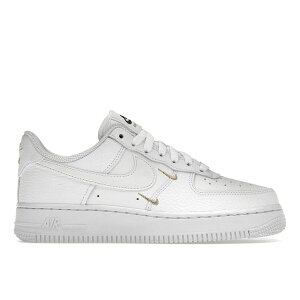 Nike �i�C�L ���f�B�[�X �X�j�[�J�[ �yNike Air Force 1 Low 07 Essential White Metallic Gold (Women's)�z �T�C�Y US_7.5(24.5cm) White/Metallic Gold/Black/White