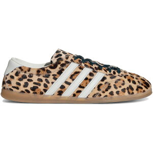 adidas �A�f�B�_�X ���f�B�[�X �X�j�[�J�[ �yadidas Gazelle Lo Pro Leopard Magic Beige (Women's)�z �T�C�Y US_W_12.5 Magic Beige/Ivory/Gum